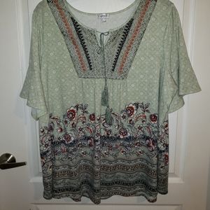 Avenue Plus sized blouse